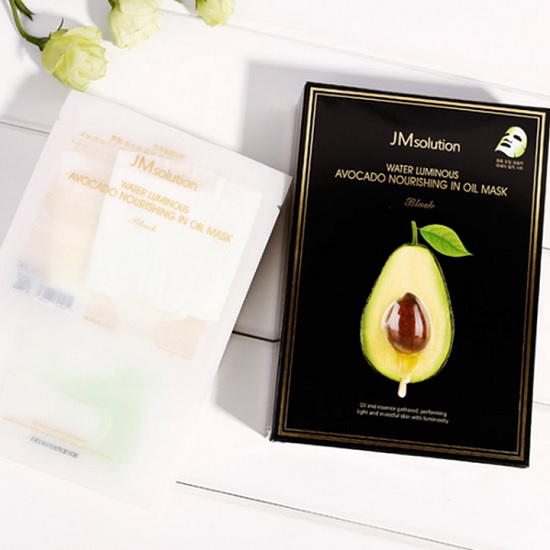 Mặt Nạ Bơ JM Solution Water Luminous Avocado Nourishing In Oil Mask 30ml